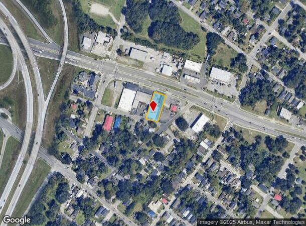  2213 W Bay St, Savannah, GA Parcel Map