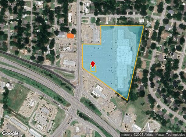  2005 S Washington St, Kaufman, TX Parcel Map