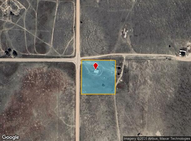 3525 S Meridian Rd, Colorado Springs, CO Parcel Map