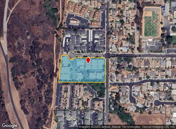 744 W Fallbrook St, Fallbrook, CA Parcel Map