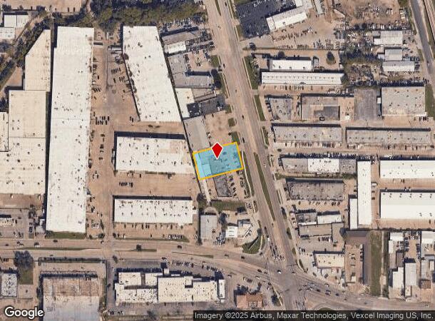  11429 Harry Hines Blvd, Dallas, TX Parcel Map