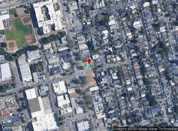 1197 San Pablo Ave, Albany, CA Parcel Map