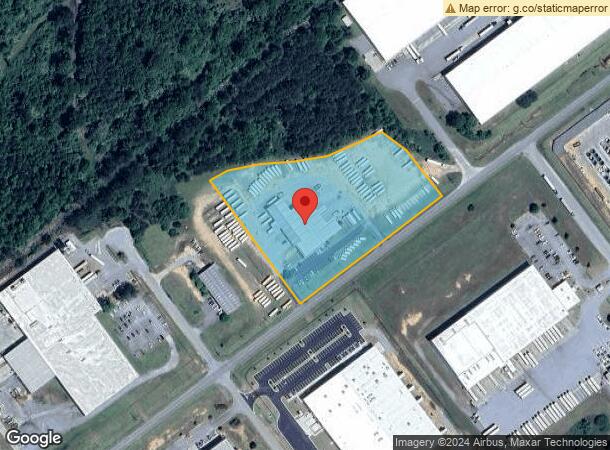  703 Joe Tamplin Industrial Blvd, Macon, GA Parcel Map