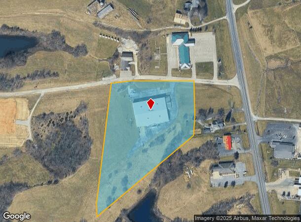 100 Progress Way, Owenton, KY Parcel Map