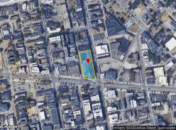 1615 Vine St, Cincinnati, OH Parcel Map