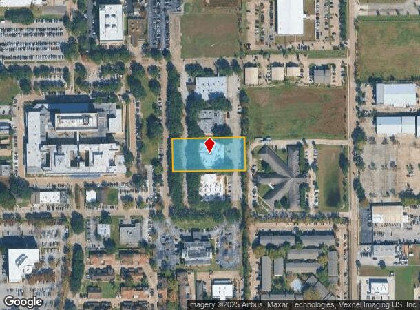 3337 Plainview St, Pasadena, TX Parcel Map