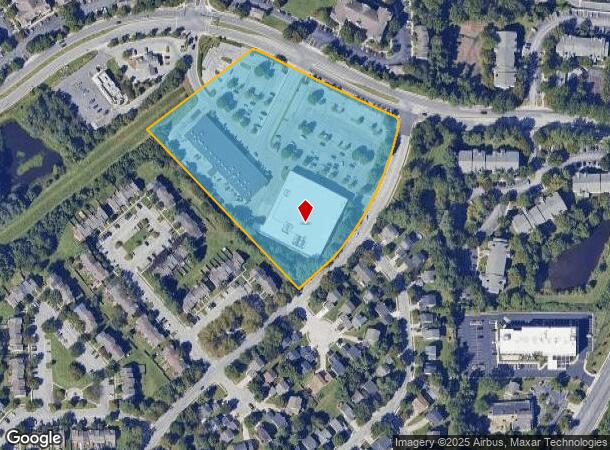 9201 Lakeside Blvd, Owings Mills, MD Parcel Map