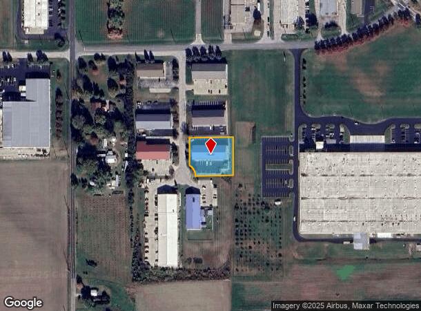 1589 Southpark Ct, Columbus, IN Parcel Map