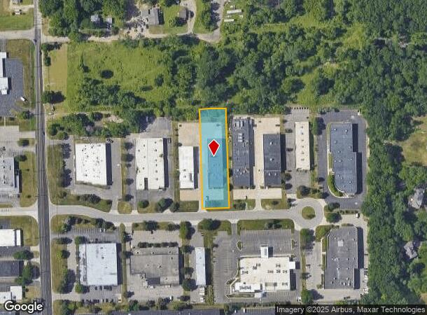 390 Enterprise Ct, Bloomfield Hills, MI Parcel Map