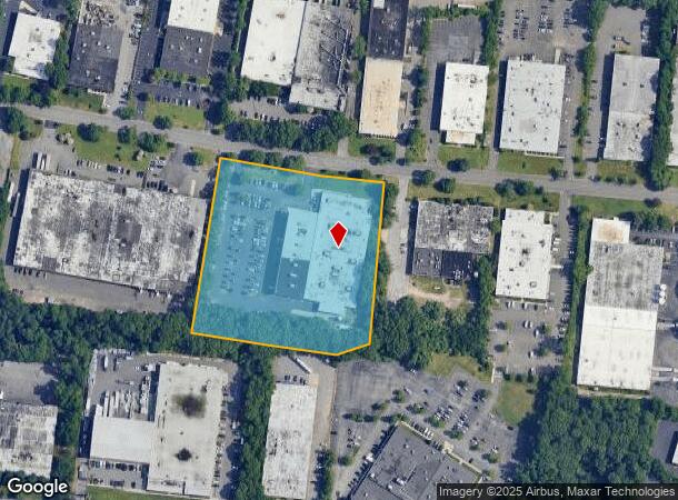 100 Engineers Rd, Hauppauge, NY Parcel Map