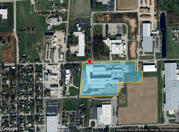 406 E Parr Rd, Berne, IN Parcel Map