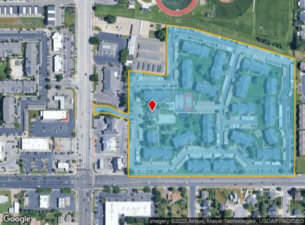 2090 N Hill Field Rd, Layton, UT Parcel Map
