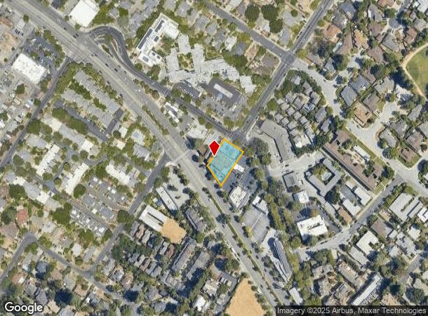  4115 El Camino Real, Palo Alto, CA Parcel Map