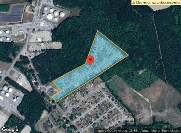  101 Hunting Dr, Selma, NC Parcel Map