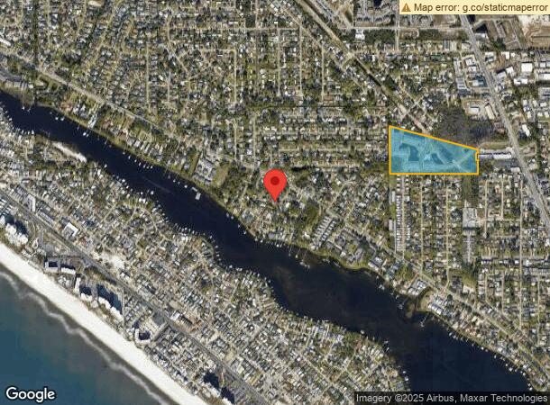  Thomas Dr, Panama City Beach, FL Parcel Map