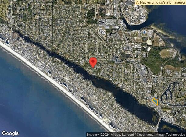  Thomas Dr, Panama City Beach, FL Parcel Map