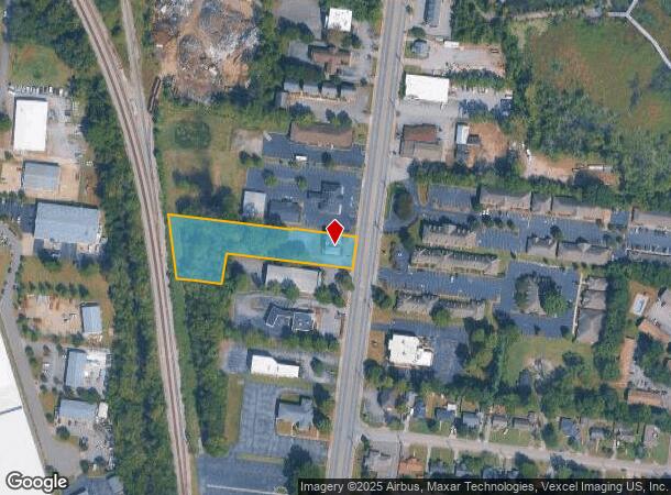  752 S Church St, Murfreesboro, TN Parcel Map