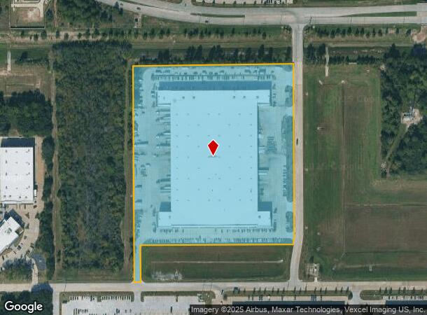 9200 Derrington Rd, Houston, TX Parcel Map