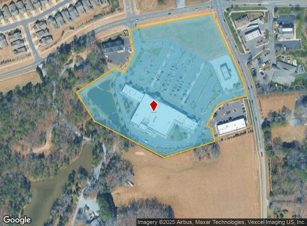  5610 Potter Rd, Matthews, NC Parcel Map