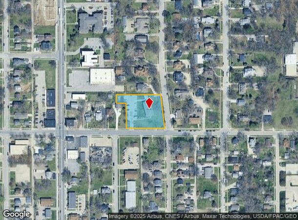 421 College Ave, Des Moines, IA Parcel Map