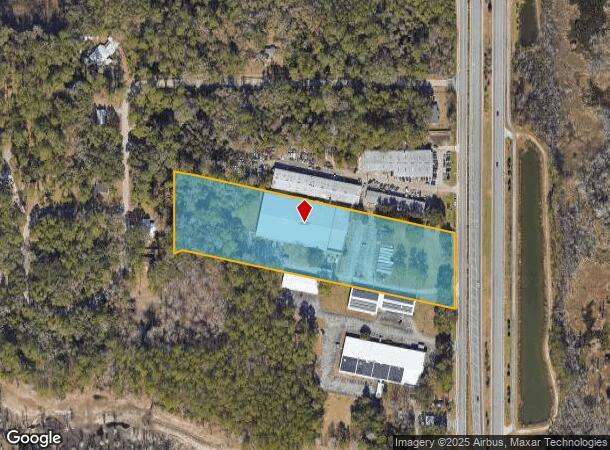  1600 Capital Cir Sw, Tallahassee, FL Parcel Map