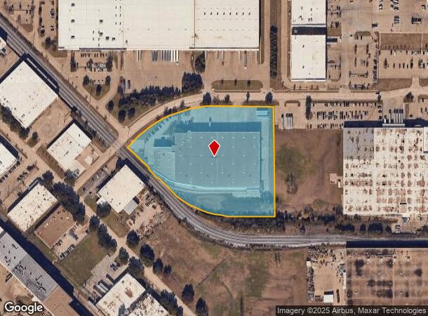 3402 Innovative Way, Mesquite, TX Parcel Map