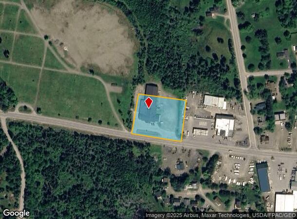  2809 Main St, Rangeley, ME Parcel Map