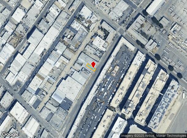  735 S Central Ave, Los Angeles, CA Parcel Map