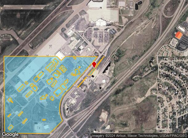  3219 Airport Dr, Great Falls, MT Parcel Map