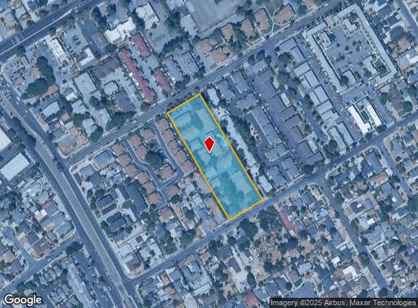  2835 Florence Ave, San Jose, CA Parcel Map