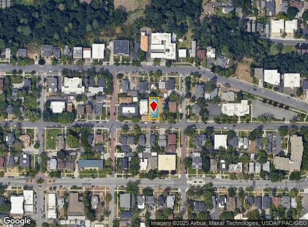  1814 W 1St Ave, Spokane, WA Parcel Map
