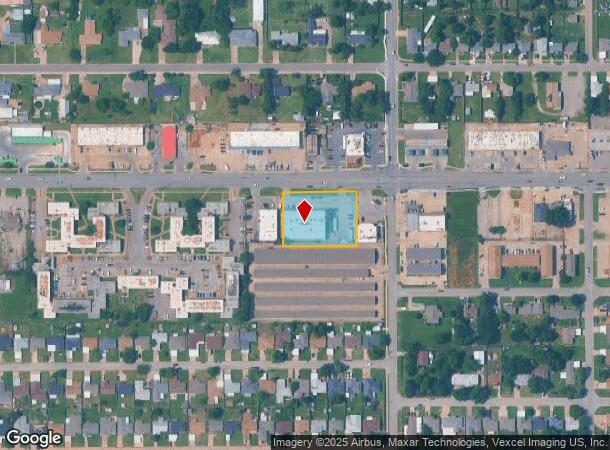 1332 Sw 59Th St, Oklahoma City, OK Parcel Map