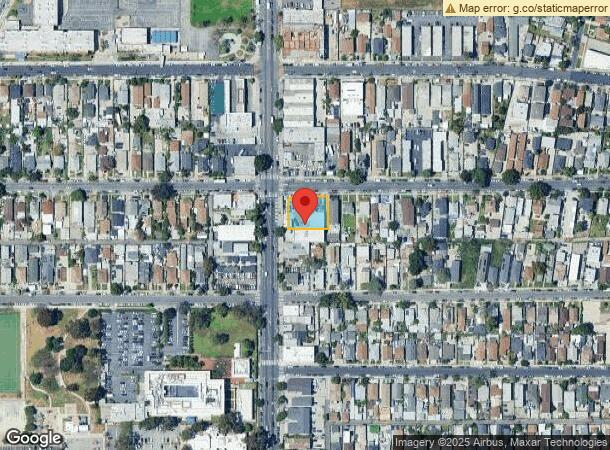  4100 Avalon Blvd, Los Angeles, CA Parcel Map