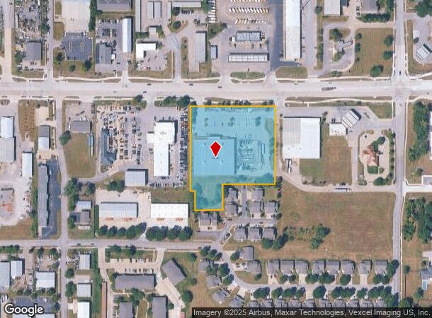 1541 E 23Rd St, Lawrence, KS Parcel Map