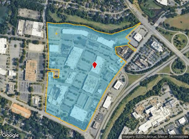  800 Friendly Center Rd, Greensboro, NC Parcel Map