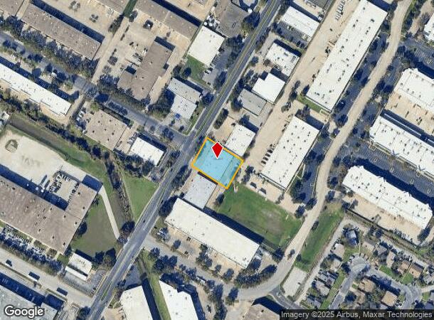 10609 Metric Blvd, Austin, TX Parcel Map