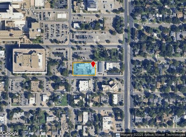  3416 22Nd St, Lubbock, TX Parcel Map