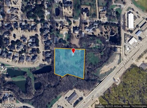  4600 Bransford Rd, Colleyville, TX Parcel Map