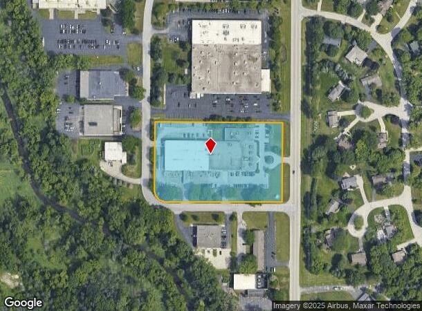 1375 N Barker Rd, Brookfield, WI Parcel Map