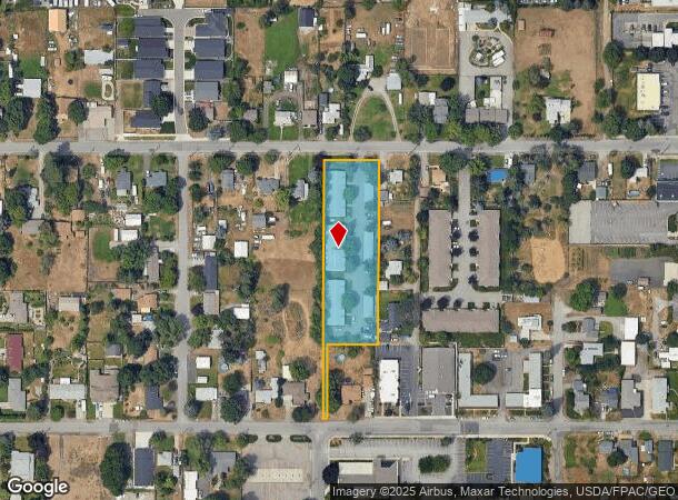  12002 E Valleyway Ave, Spokane Valley, WA Parcel Map