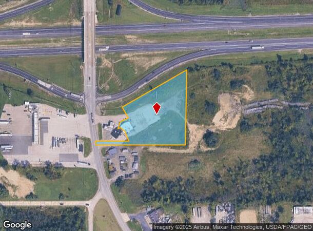  1640 S Broadway N A-B, Geneva, OH Parcel Map