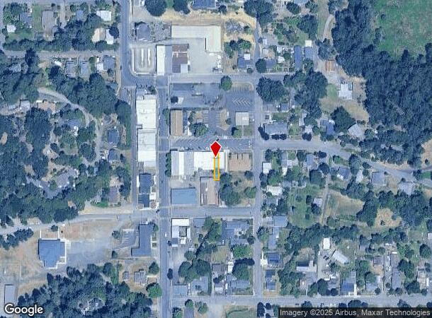  136 Spaulding Ave, Brownsville, OR Parcel Map