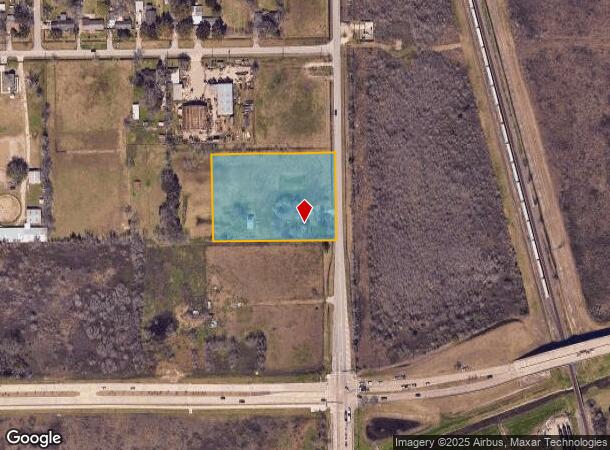  1508 Mykawa Rd, Pearland, TX Parcel Map