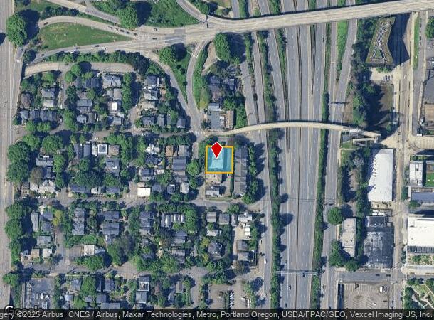  3312 S Kelly Ave, Portland, OR Parcel Map