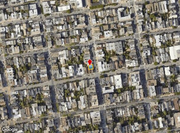  2909 Webster St, San Francisco, CA Parcel Map