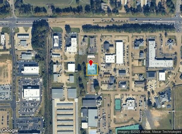 104 Office Park Dr, Brandon, MS Parcel Map