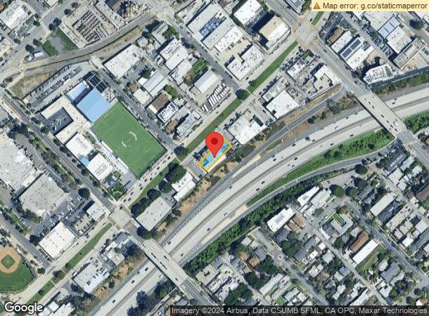  1800 Olympic Blvd, Santa Monica, CA Parcel Map