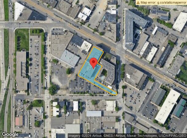  2410 University Ave W, Saint Paul, MN Parcel Map