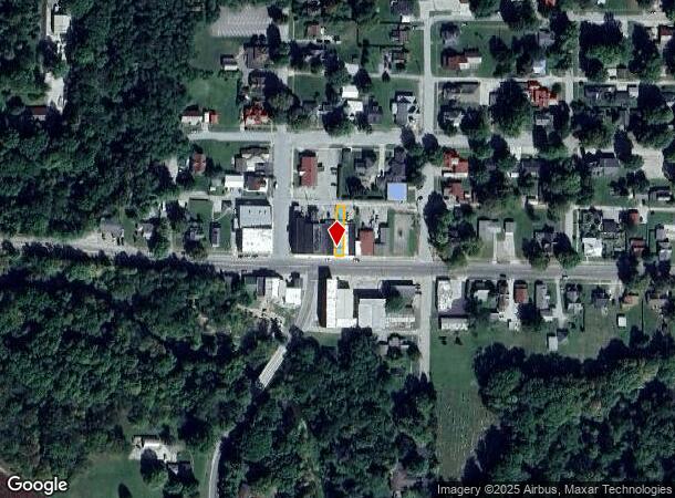 113 E Main St, Hillsboro, IN Parcel Map