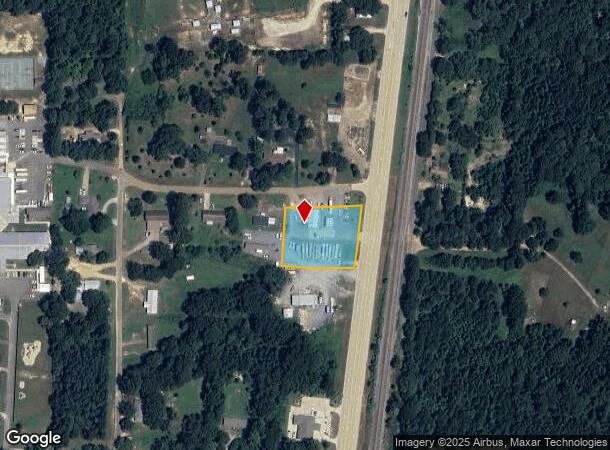 319 N Front St, Converse, LA Parcel Map